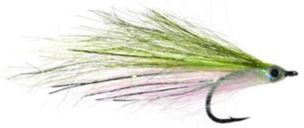 Skok Mushmouth Mini Chartreuse Pearl Fly